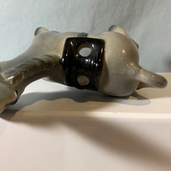 Vintage Ceramic Donkey by Artmark Made in Japan 5" - Picture 7 of 7